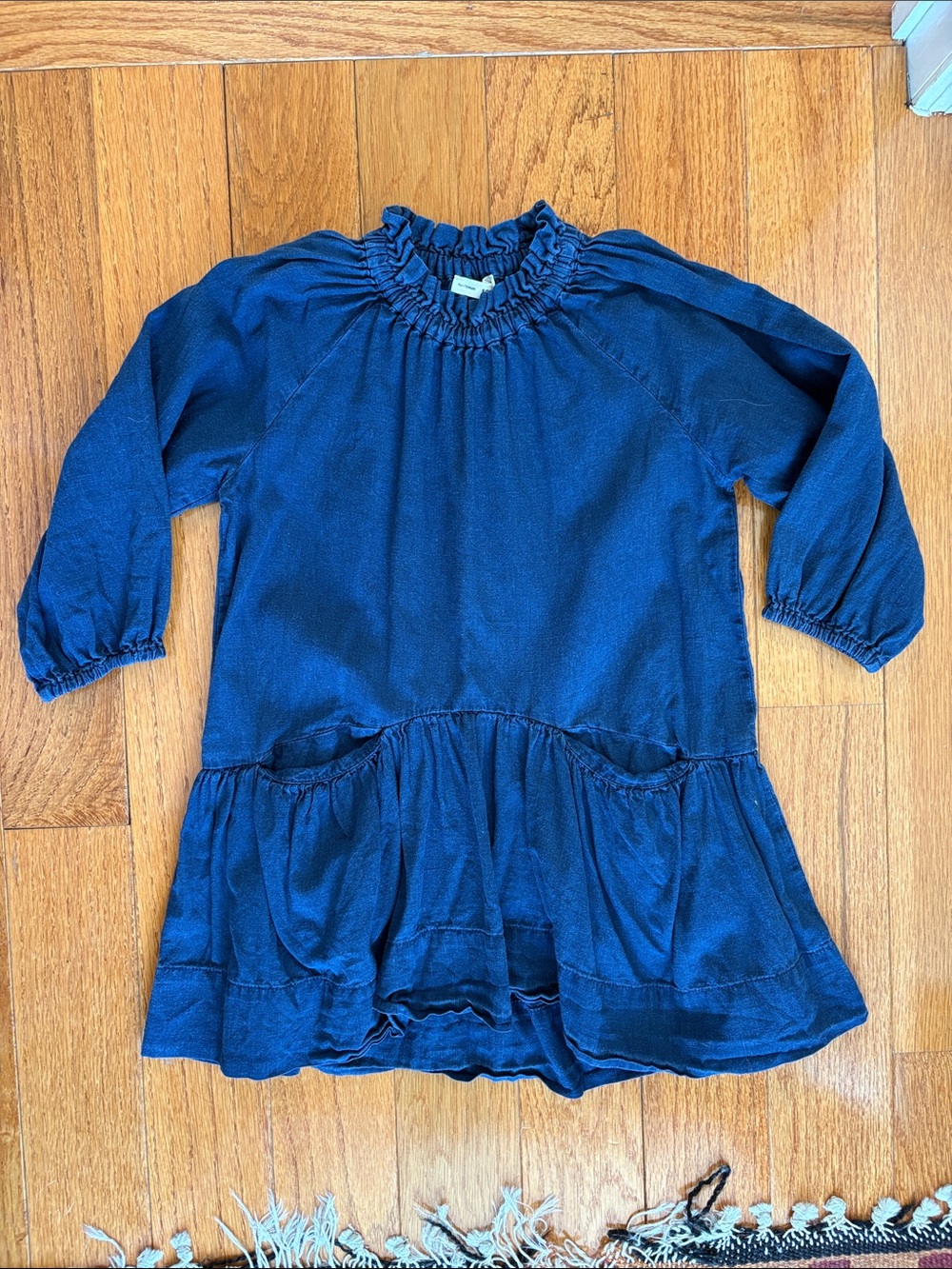 Soor Ploom Indigo Dyed Dress